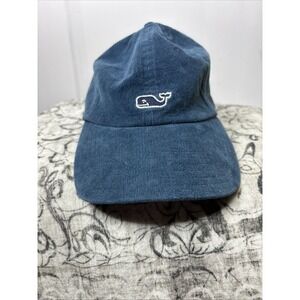 Vineyard Vines Hat‎ Cap Strap Back Blue Pink Corduroy Preppy Adjustable Mens